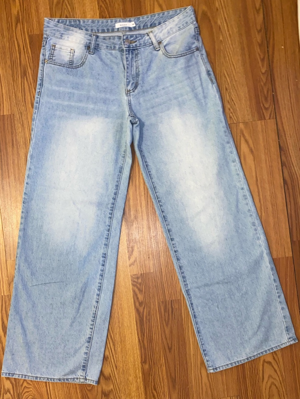 S.O.N.G. Denim | Light Blue Wash Women’s Wide Leg Jeans | Size 9/29